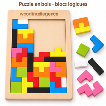 Charger l'image dans la galerie, Puzzle de blocs en bois
