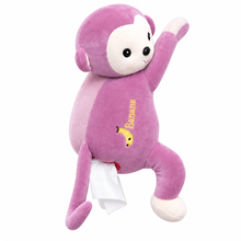 Charger l'image dans la galerie, Porte-mouchoirs peluche pour voiture
